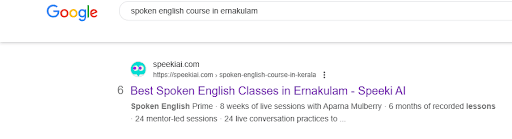 spoken english course in ernakulam