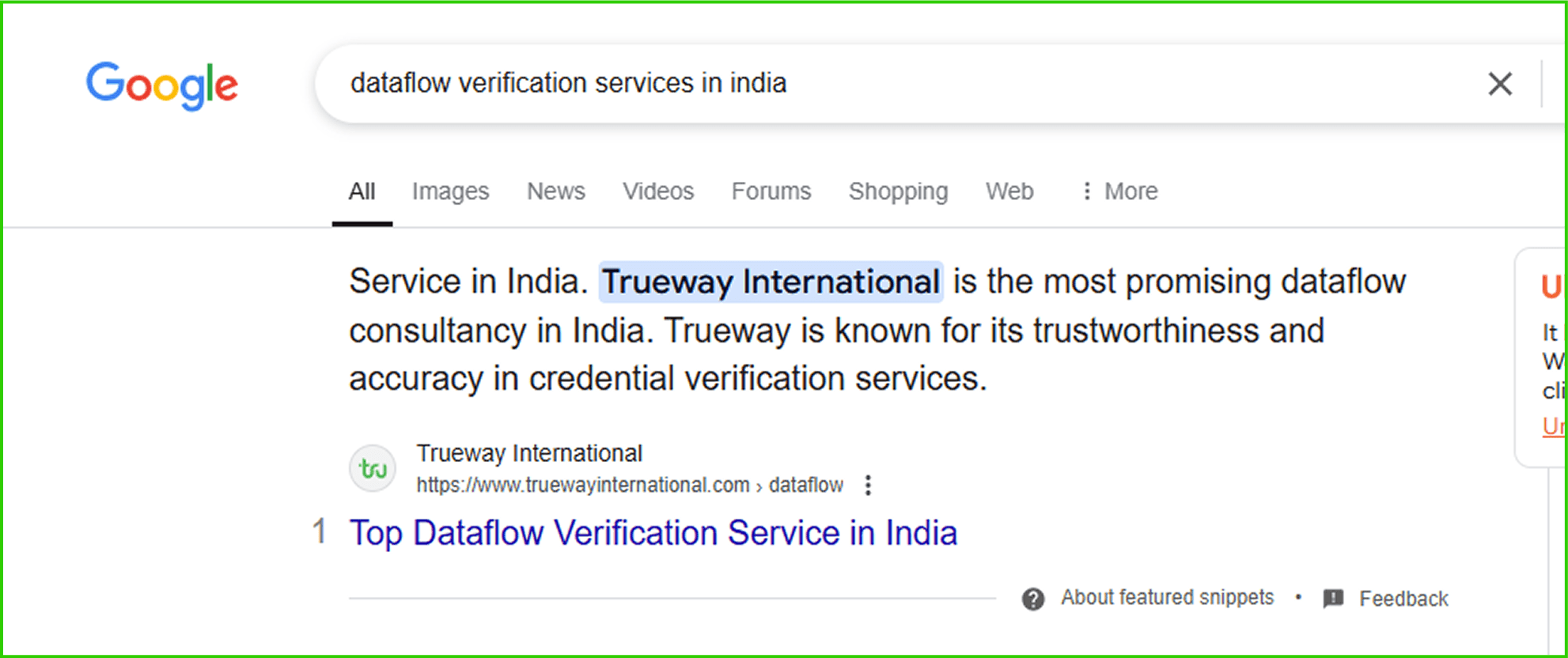 dataflow verification services in india