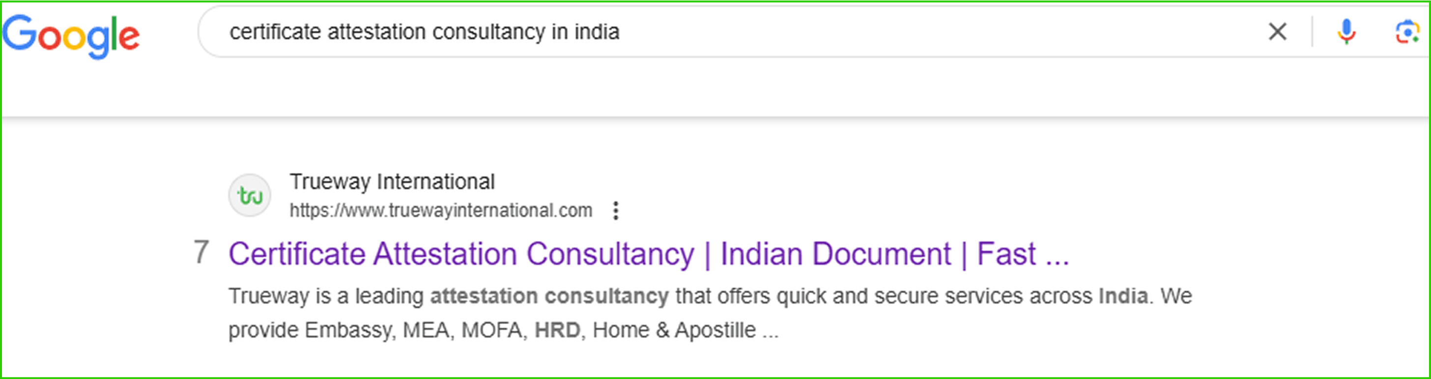 certificate attestation consultancy in india